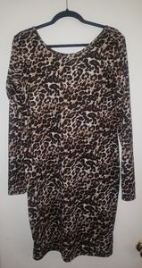 Bodycon Leopard Print Dress